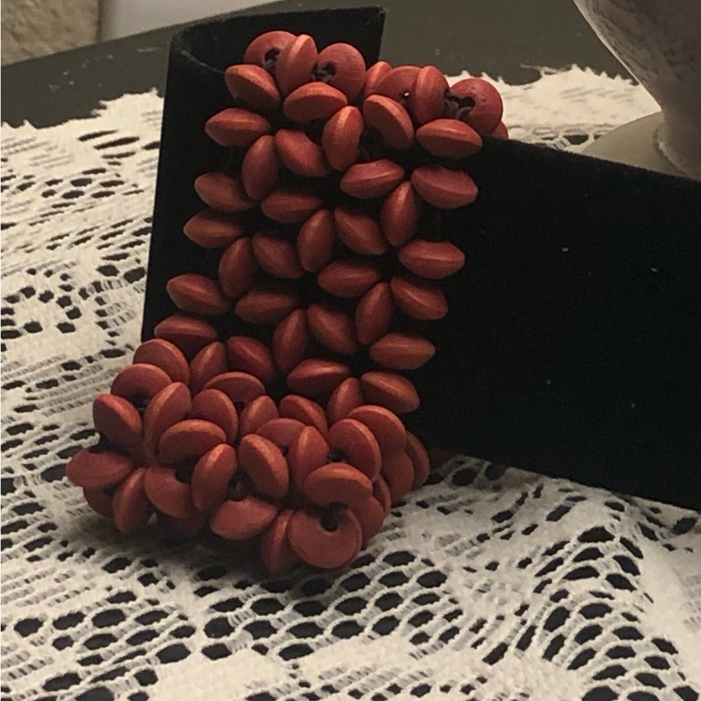 Red Beaded Bracelet